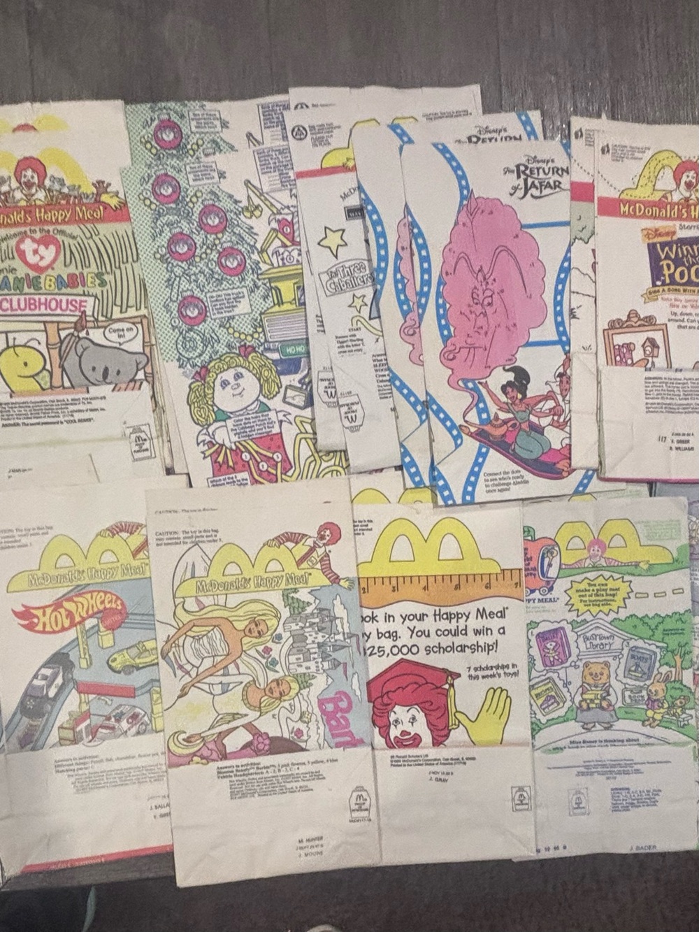 Vintage McDonald’s paper lunch bags